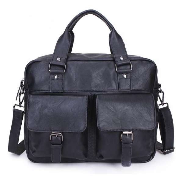 Wimona Camila 2077 Schoudertas / Laptoptas - 15,4 inch - Zwart Wimona Camila 2077 Schoudertas / Laptoptas - 15,4 inch - Zwart