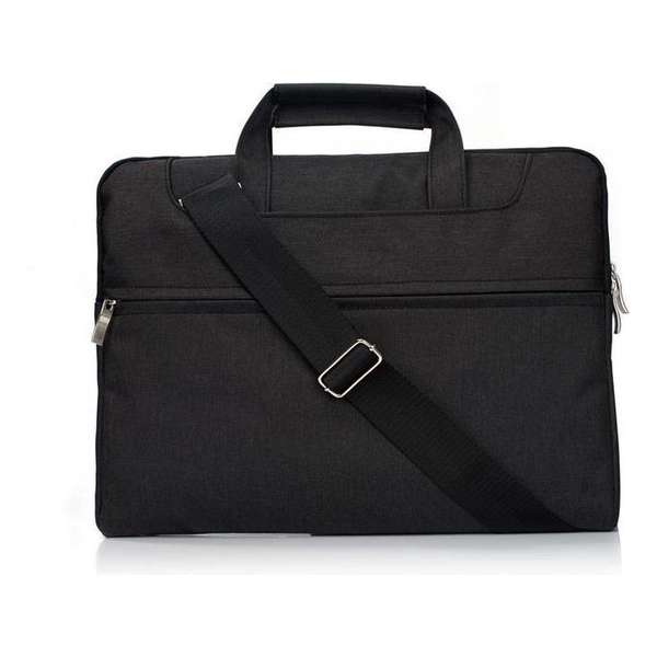 Universele Laptoptas met Schouderband voor o.a. Laptop / Note book 15.4 inch - Zwart Universele Laptoptas met Schouderband voor o.a. Laptop / Note book 15.4 inch - Zwart