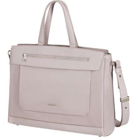 Samsonite Laptopschoudertas - Zalia 2.0 Bailhandle 14.1 inch Stone Grey