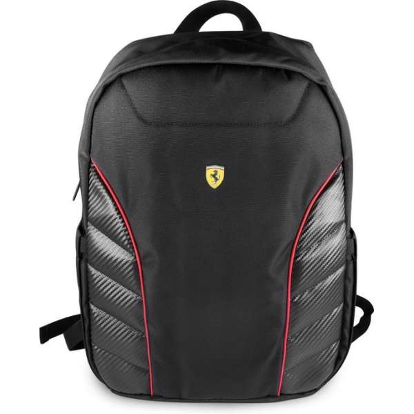 Ferrari universeel 15 inch Zwart Rugtas - Scuderia - FESRBBPCO15BK Ferrari universeel 15 inch Zwart Rugtas - Scuderia - FESRBBPCO15BK