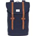Sandqvist Rugzak Stig Blue SQA1363 Eco Canvas - Blauw 14 Lt