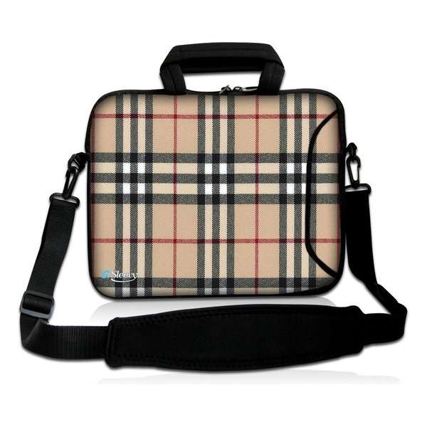 Laptoptas 15,6 inch ruiten chic - Sleevy