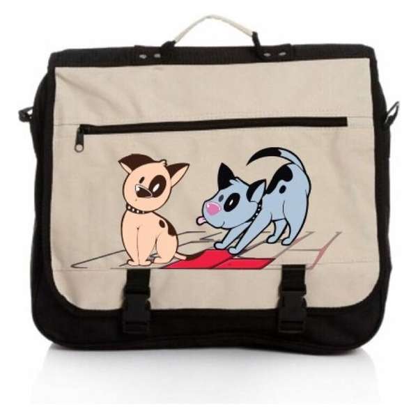 BiggDesign Dogs Aktentas - Laptoptas - Lichtgewicht - 42x37x10cm BiggDesign Dogs Aktentas - Laptoptas - Lichtgewicht - 42x37x10cm