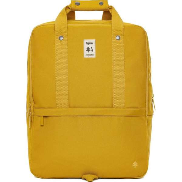 Lefrik Daily Laptop Rugzak - Eco Friendly - Recycled Materiaal - 15 inch - Oker Geel Lefrik Daily Laptop Rugzak - Eco Friendly - Recycled Materiaal - 15 inch - Oker Geel