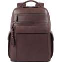 Piquadro Vostok Computer Backpack with iPad 11' / iPad 9.7 compartment dark brown