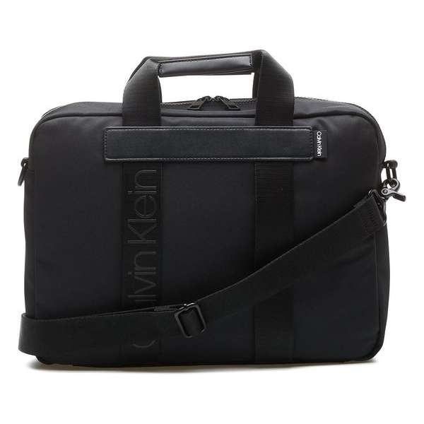 Calvin Klein Black Laptoptas  - zwart