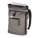 Hama Notebook-rugzak "Merida", Roll-Top, tot 40 cm (15,6"), taupe