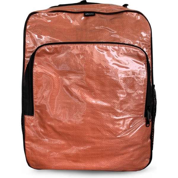 Elephant Rugzak Red | XL formaat | geschikt voor 15 inch laptop | Recyclede cementzakken | Upcycled | Duurzaam Elephant Rugzak Red | XL formaat | geschikt voor 15 inch laptop | Recyclede cementzakken | Upcycled | Duurzaam
