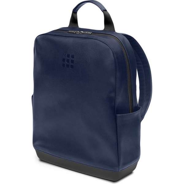 Moleskine Classic Leather Backpack Sapphire Blue Moleskine Classic Leather Backpack Sapphire Blue