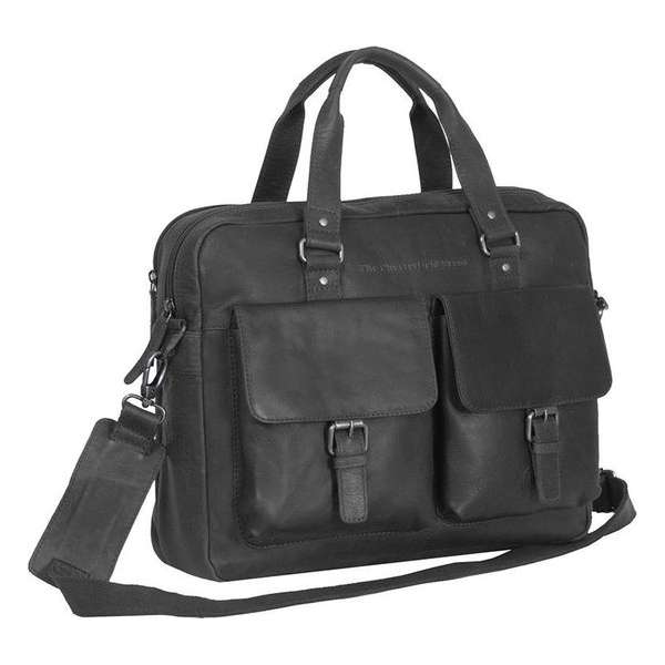 Chesterfield Unisex Schoudertas Zwart