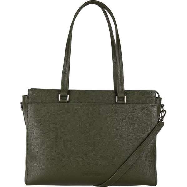 The Little Green Bag Dames Schoudertas Groen
