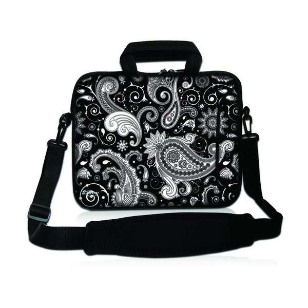 Sleevy 17,3 laptoptas Oosters patroon
