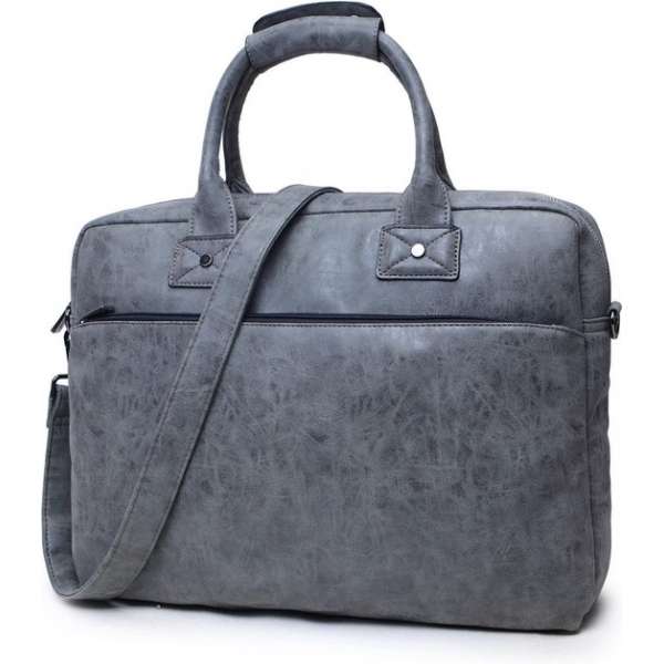 Wimona Parijs 2065 Businesstas / Laptoptas - 15,4 inch - Grijs Wimona Parijs 2065 Businesstas / Laptoptas - 15,4 inch - Grijs