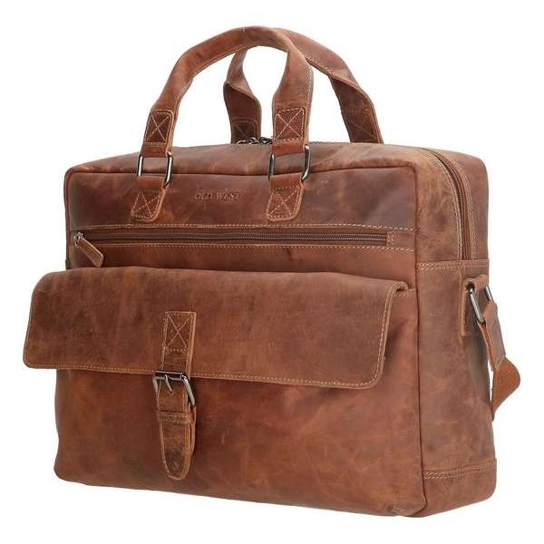 Old West Unisex Aktetas Camel