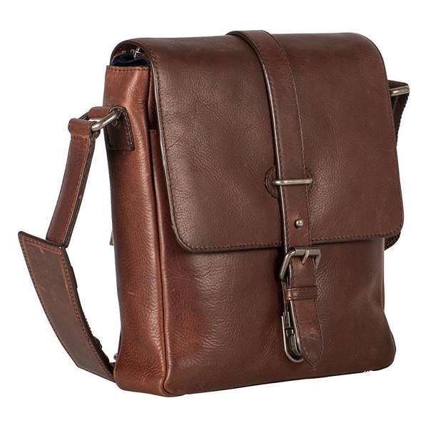 Leonhard Heyden Roma crossbody S 10 inch - Bruin