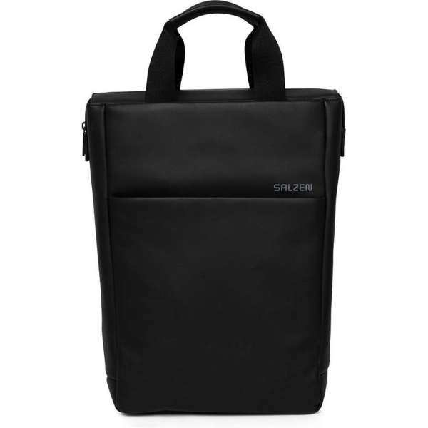 Salzen Freelict Leather Backpack Total Black Salzen Freelict Leather Backpack Total Black