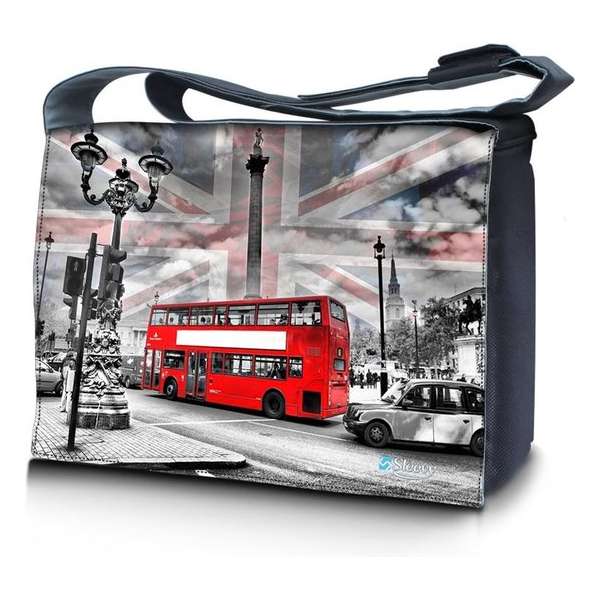 Sleevy 17,3 laptoptas / messengertas Londen