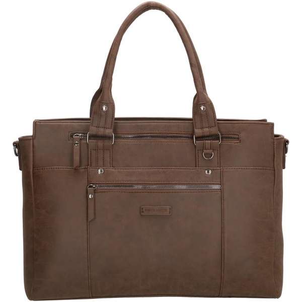 Enrico Benetti Nikki Dames Schoudertas Bruin