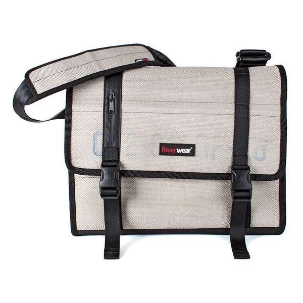 Feuerwear Messenger bag Gordon 15l - kleur wit