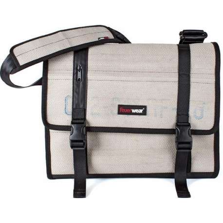 Feuerwear Messenger bag Gordon 15l - kleur wit
