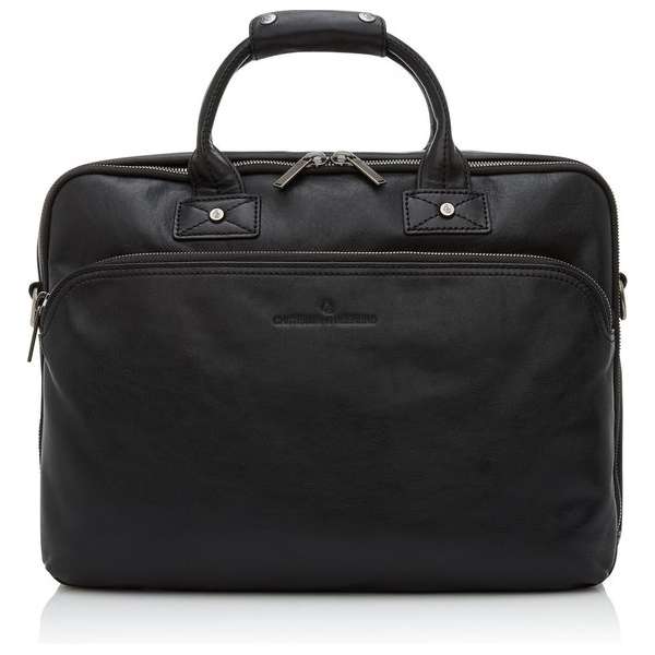 Castelijn & Beerens - Firenze Laptoptas 15,6 + tablet RFID | zwart - Zwart