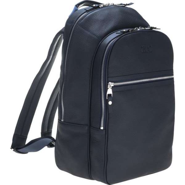 Oblac ® Leren rugzak - Geschikt voor 15 inch laptops - Floater blauw volledig kalfsleer - Handgemaakt door ambachtslieden Oblac ® Leren rugzak - Geschikt voor 15 inch laptops - Floater blauw volledig kalfsleer - Handgemaakt door ambachtslieden