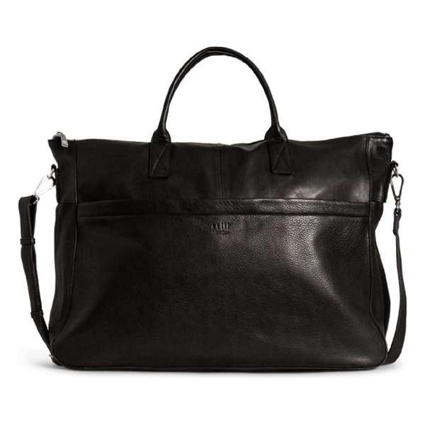 Still Nordic Anouk Leren Weekendtas / Laptoptas - Zwart Still Nordic Anouk Leren Weekendtas / Laptoptas - Zwart