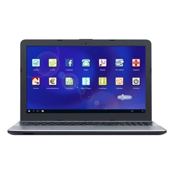 PC Basic 15,6" senioren laptop PC Basic 15,6" senioren laptop