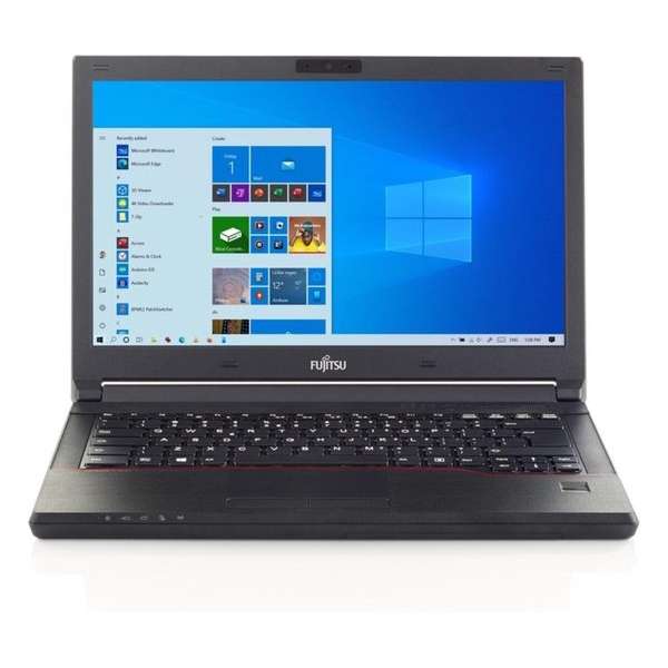 Fujitsu Lifebook E544 14 inch laptop - Refurbished door Daans Magazijn - 8GB RAM - 128GB SSD - i5-4210M - Zwart - B-grade Fujitsu Lifebook E544 14 inch laptop - Refurbished door Daans Magazijn - 8GB RAM - 128GB SSD - i5-4210M - Zwart - B-grade