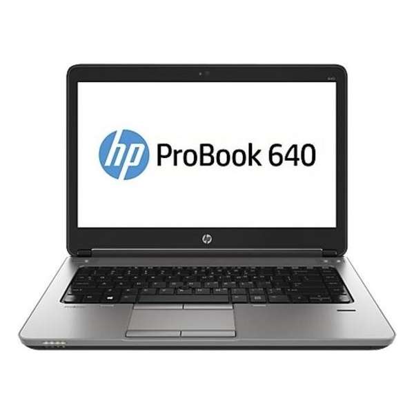 HP ProBook 640 G1 14" - Refurbished door Daans Magazijn - 4GB - 128GB SSD - i3-4000M - A-grade HP ProBook 640 G1 14" - Refurbished door Daans Magazijn - 4GB - 128GB SSD - i3-4000M - A-grade