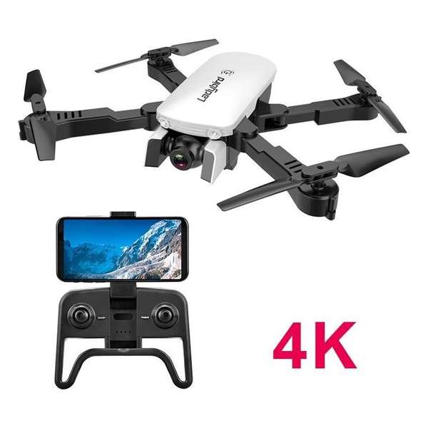 Smart Drone met camera –wit- 4K Full HD Dual Camera – Foto – Video- Extra accu - 30 min vliegtijd Smart Drone met camera –wit- 4K Full HD Dual Camera – Foto – Video- Extra accu - 30 min vliegtijd