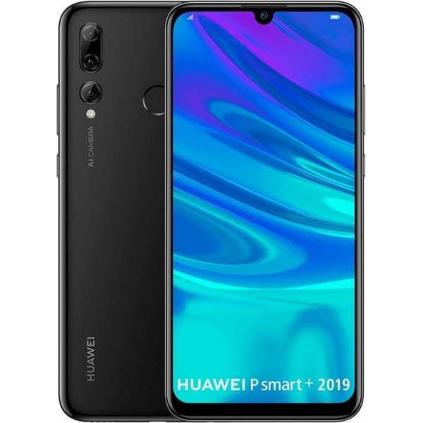 Huawei P smart + (2019) - 64GB - Zwart Huawei P smart + (2019) - 64GB - Zwart