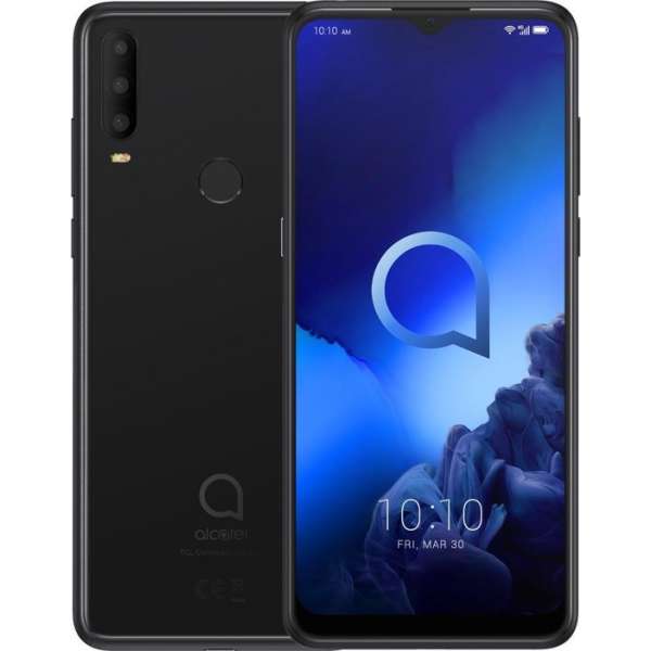 Alcatel 3X (2019) - 64GB - Zwart Alcatel 3X (2019) - 64GB - Zwart