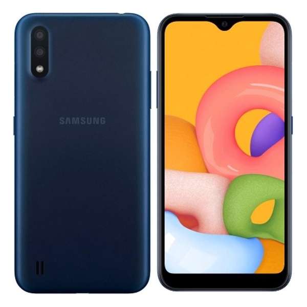 Samsung Galaxy A01 2020 | Dual-Camera | Dual-Sim |Blauw|SD Card 16GB + Hoesje + Beschermglass + Nederlandse Sim card Samsung Galaxy A01 2020 | Dual-Camera | Dual-Sim |Blauw|SD Card 16GB + Hoesje + Beschermglass + Nederlandse Sim card