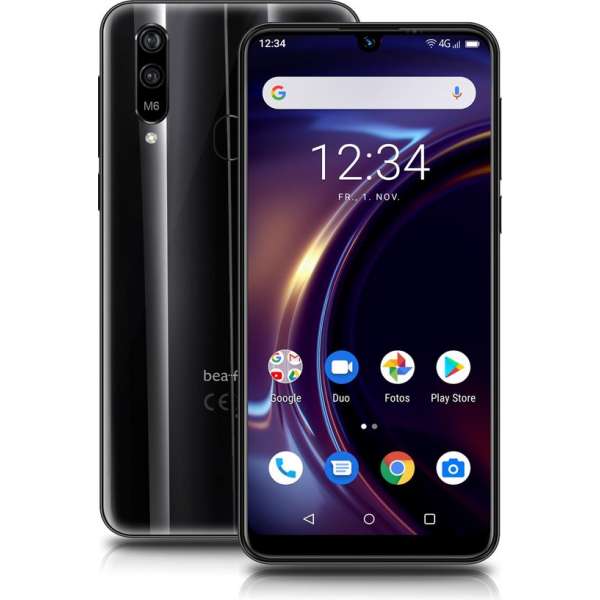 BEA-FON M6 XL senioren smart telefoon | Groot display 6.3” | Android | Eenvoudig menu | WhatsApp | SOS-knop | Sim Lock vrij BEA-FON M6 XL senioren smart telefoon | Groot display 6.3” | Android | Eenvoudig menu | WhatsApp | SOS-knop | Sim Lock vrij