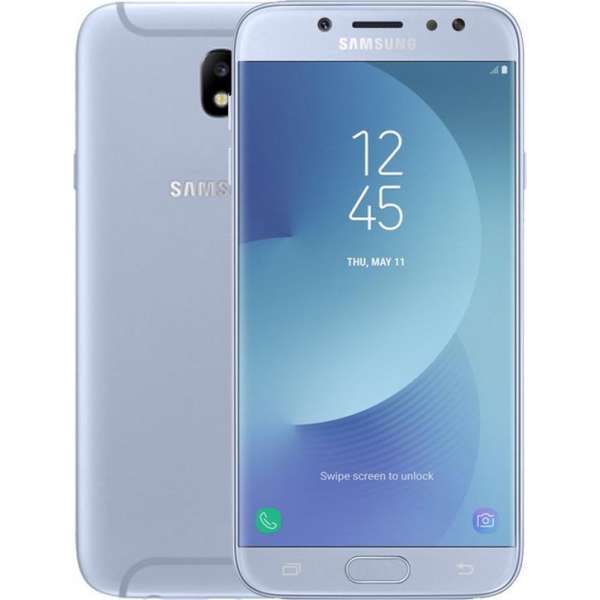 Samsung Galaxy J7 2017 - 16GB - Blauw Zilver Samsung Galaxy J7 2017 - 16GB - Blauw Zilver