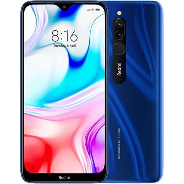 Xiaomi Redmi 8 - 32 GB - Dual SIM - Blauw Xiaomi Redmi 8 - 32 GB - Dual SIM - Blauw