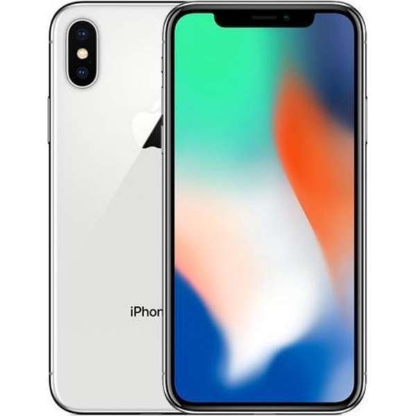 Refurbished iPhone X | 256GB | Zilver Refurbished iPhone X | 256GB | Zilver