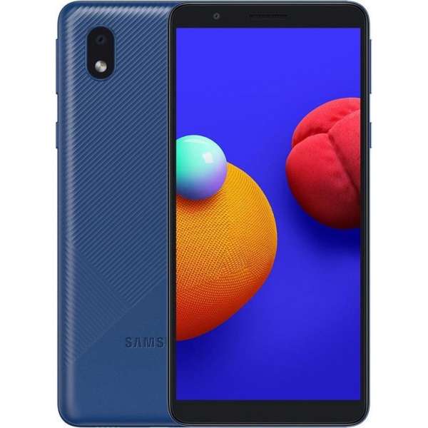 Samsung Galaxy A01 Core 2020| 16GB | Dual sim | Blauw| + 16GB SD kaart + Hoesje + Beschermglas + NL simkaart Samsung Galaxy A01 Core 2020| 16GB | Dual sim | Blauw| + 16GB SD kaart + Hoesje + Beschermglas + NL simkaart