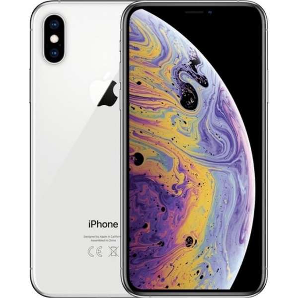 Apple iPhone XS Max refurbished door Renewd - A Grade (zo goed als nieuw) - 64GB - Zilver Apple iPhone XS Max refurbished door Renewd - A Grade (zo goed als nieuw) - 64GB - Zilver