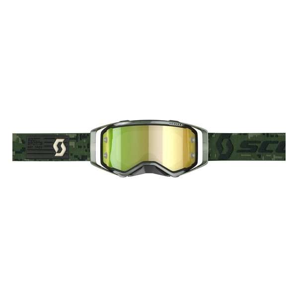 Scott Prospect Crossbril Kaki Green-Yellow Chrome Scott Prospect Crossbril Kaki Green-Yellow Chrome