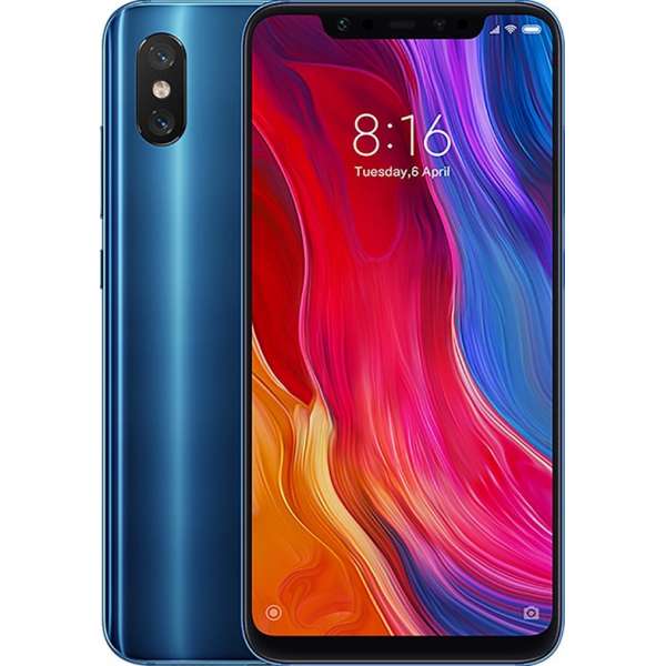 Xiaomi Mi 8 - Dual Sim - 64GB - blauw Xiaomi Mi 8 - Dual Sim - 64GB - blauw