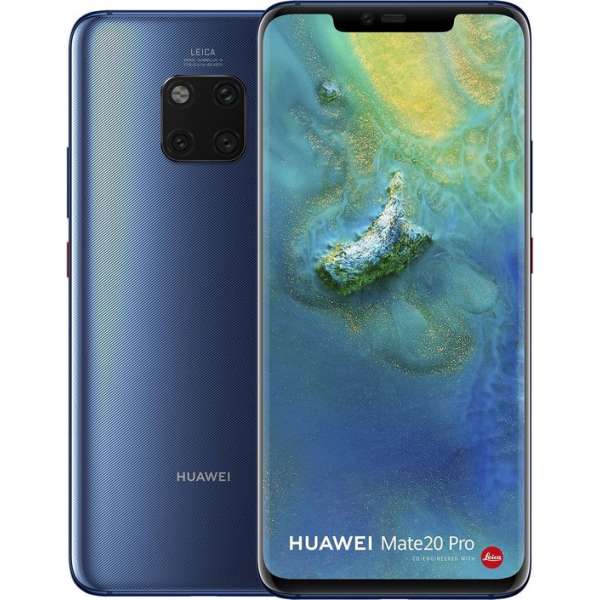 Huawei Mate 20 Pro - 128GB - Dual Sim - Blauw Huawei Mate 20 Pro - 128GB - Dual Sim - Blauw