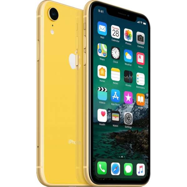 iPhone Xr | 64 GB | Geel | Zichtbaar gebruikt | leapp