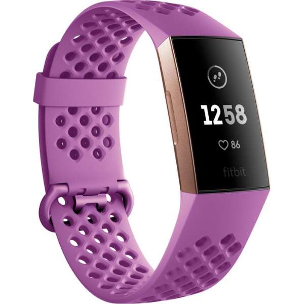 Fitbit Charge 3 - Activity tracker - Roségoud Fitbit Charge 3 - Activity tracker - Roségoud