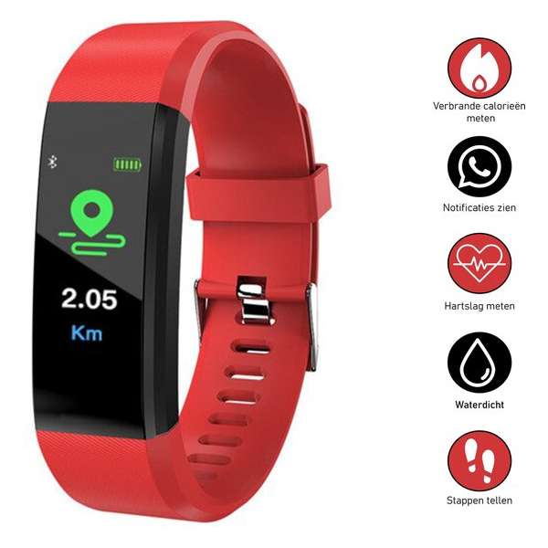 Stappenteller | Activity Tracker |Stappenteller Horloge | Waterdicht | Nintai KGD-9004