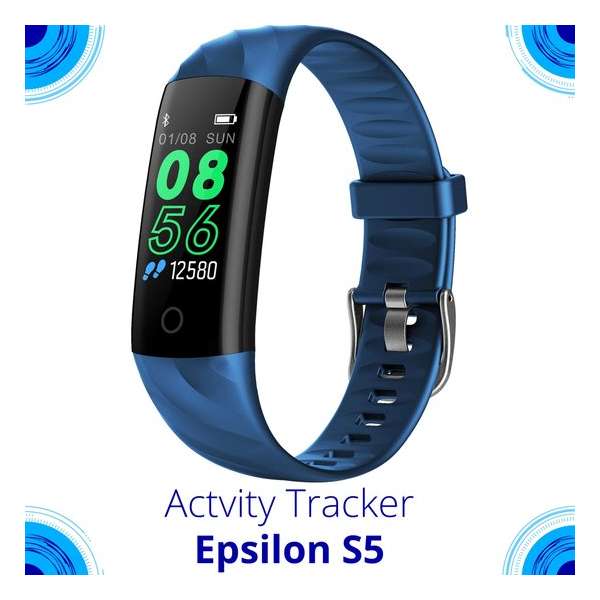 Activity Tracker Horloge Man - Waterdicht - Blauw Activity Tracker Horloge Man - Waterdicht - Blauw