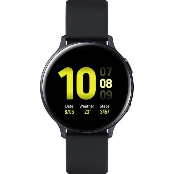 Samsung Galaxy Watch Active2 - Aluminium - 44mm - Zwart Samsung Galaxy Watch Active2 - Aluminium - 44mm - Zwart