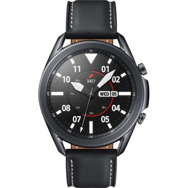 Samsung Galaxy Watch3 - Smartwatch - Stainless Steel - 45mm - Zwart Samsung Galaxy Watch3 - Smartwatch - Stainless Steel - 45mm - Zwart