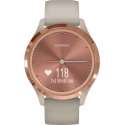 Garmin Vivomove 3S - hybride smartwatch - 39 mm - Rozegoud/zandkleurig